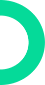 V&auml;nsterv&auml;nd turkos b&aring;gformad grafik som anv&auml;nds som ett dekorativt varum&auml;rkeselement.